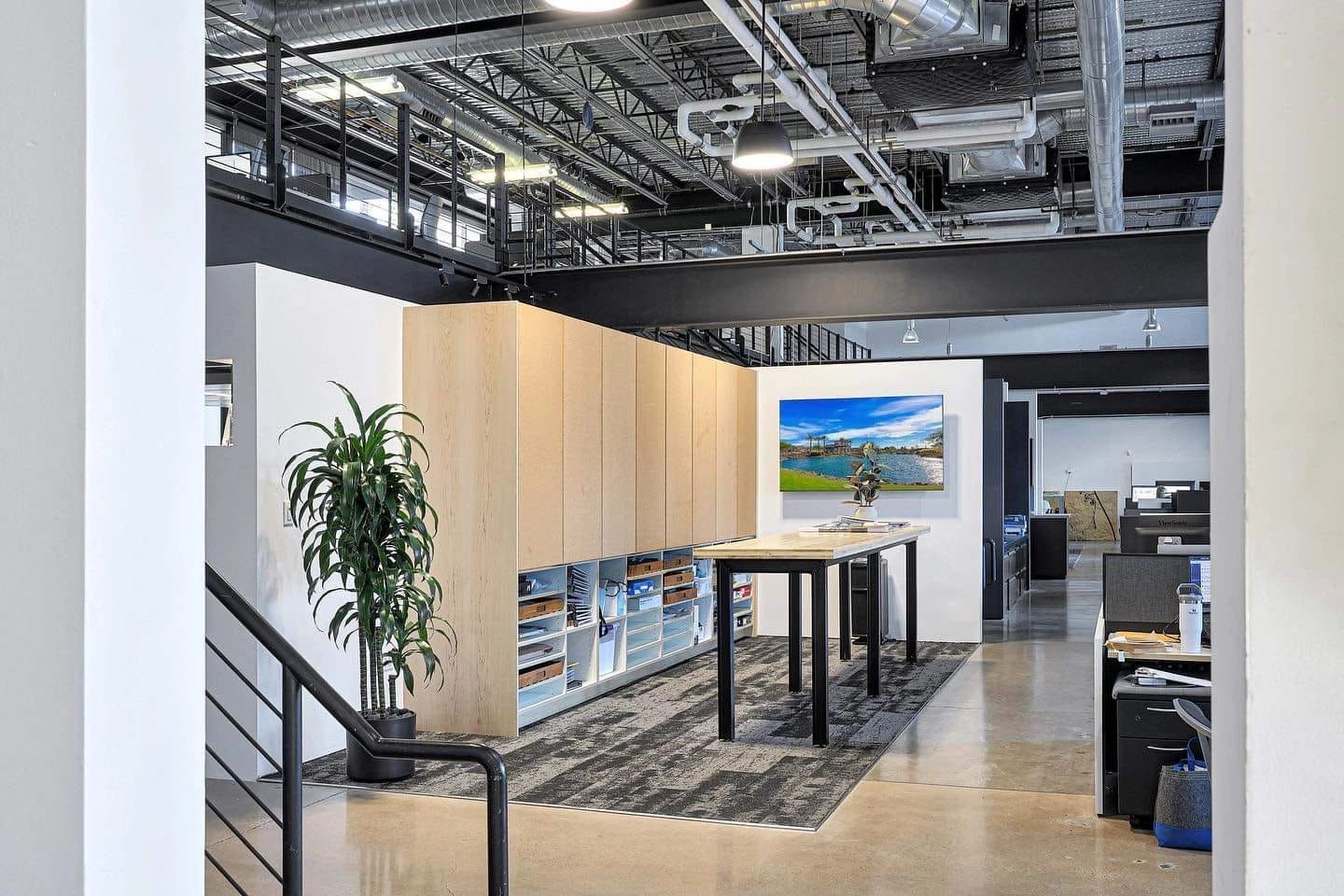 Completed hospitality or restaurant interior project